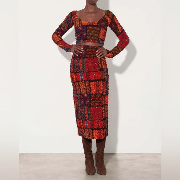 Mara Hoffman NWT Soma long sleeved cropped top size L & 2X available - Picture 4 of 7